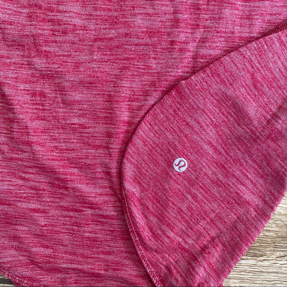 Lululemon What The Sport Singlet Size 6 Cranberry - Picture 10 of 12